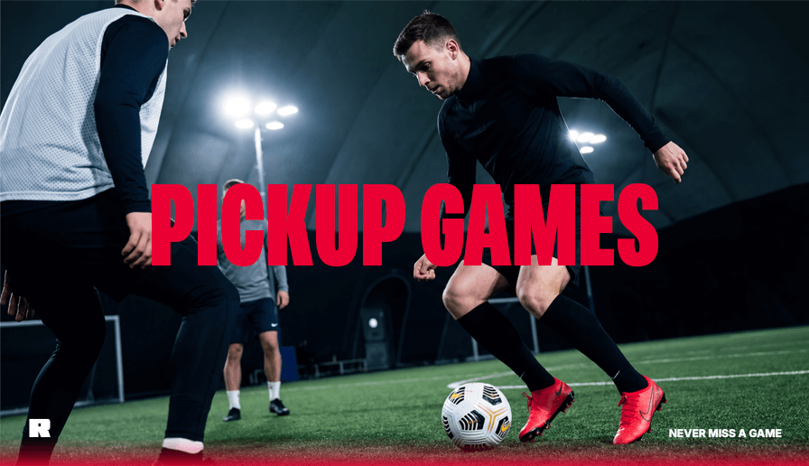 Book Pickup Soccer Games with RecRivals In Toronto and GTA